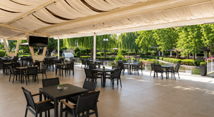 Terrace after